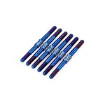 JConcepts JCO2848-1 JConcepts TLR 22 5.0 3.5mm Fin Turnbuckle Kit Blue