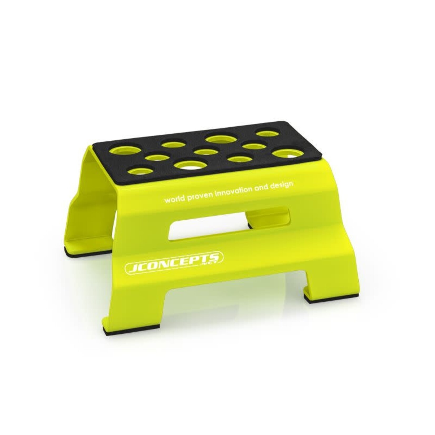 JConcepts JCO2903-9 JConcepts Metal Car Stand (Yellow)