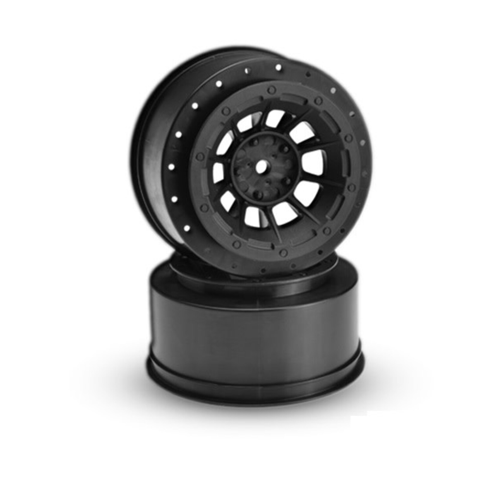JConcepts JCO3351B JConcepts 12mm Hex Hazard Short Course Wheel (Black)