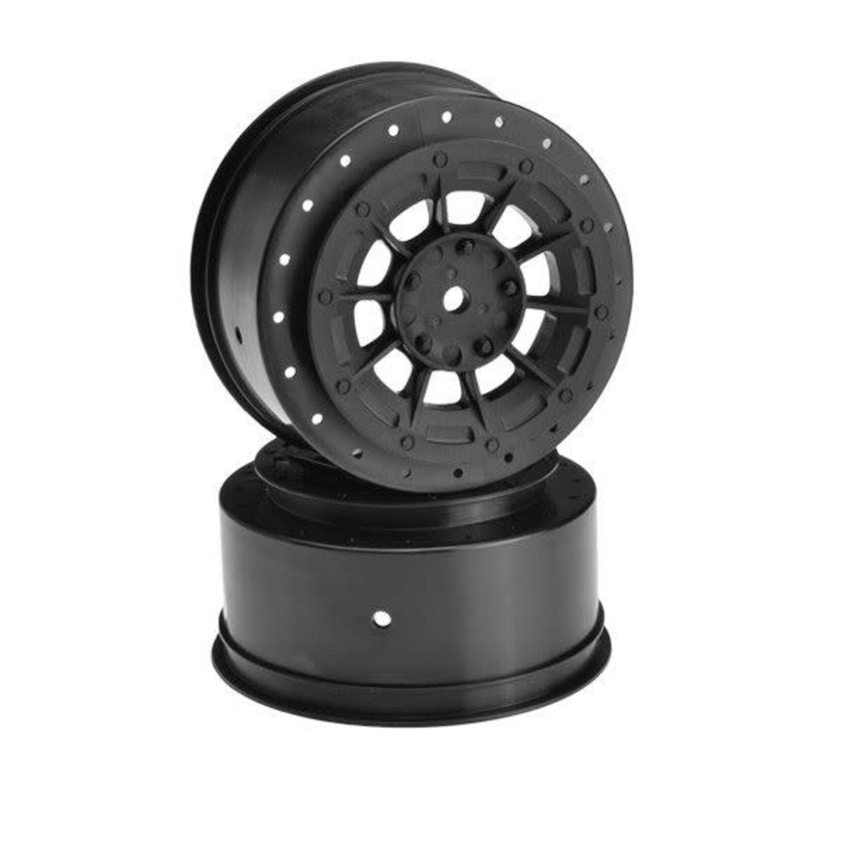 JConcepts JCO3352B JConcepts 12mm Hex Hazard Short Course Wheels (Black) (2) (TEN-SCTE)