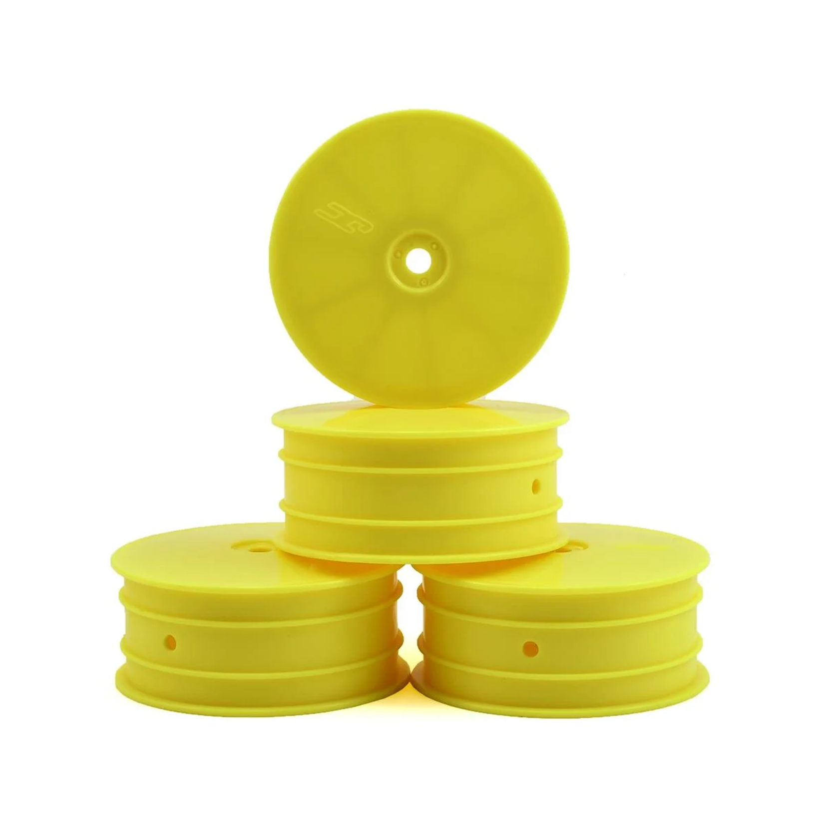 JConcepts JCO3381Y JConcepts 12mm Hex Mono Front Wheel (Yellow) (4) (B74) ##