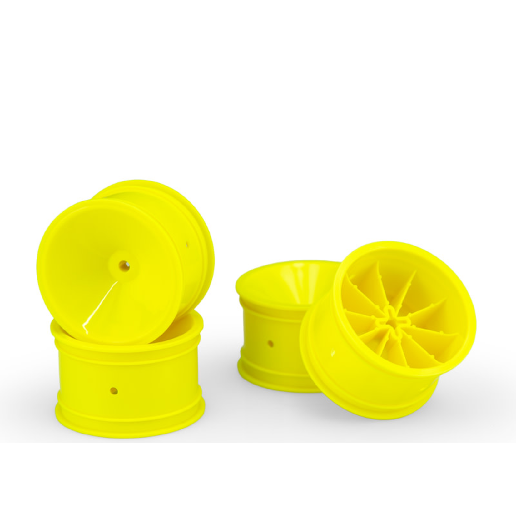 JConcepts JCO3404Y JConcepts Mono 2.2 Rear Wheels (Yellow) (4) (RC10)