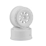 JConcepts JCO3420W JConcepts 9-Shot Short Course Wheels w/3mm Offset (2) (White)