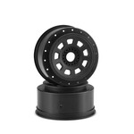 JConcepts JCO3421B **JConcepts 9-Shot SC Dirt Oval Wheels (2) (Black)