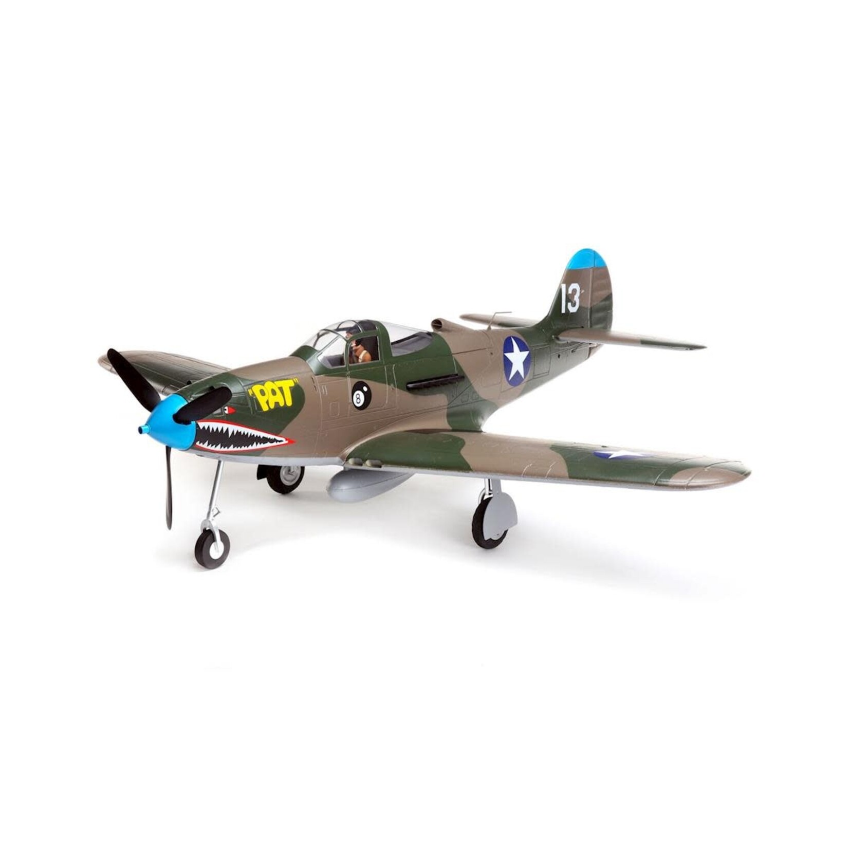 E-Flite EFL9150 E-flite P-39 Airacobra 1.2m BNF Basic Electric Airplane (1200mm) w/AS3X