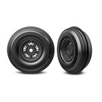 Traxxas TRA10971 Traxxas 3.2" Funco Front Wheels & Ribbed Tires (2)