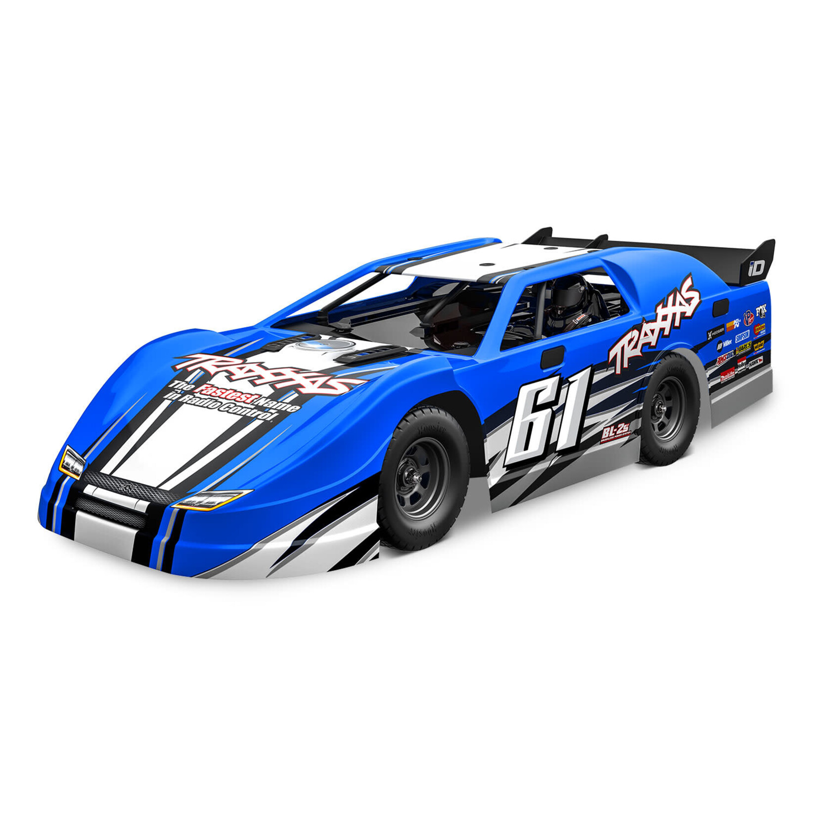 Traxxas TRA104364-74-BLUE Traxxas Slash Late Model BL-2s Blue