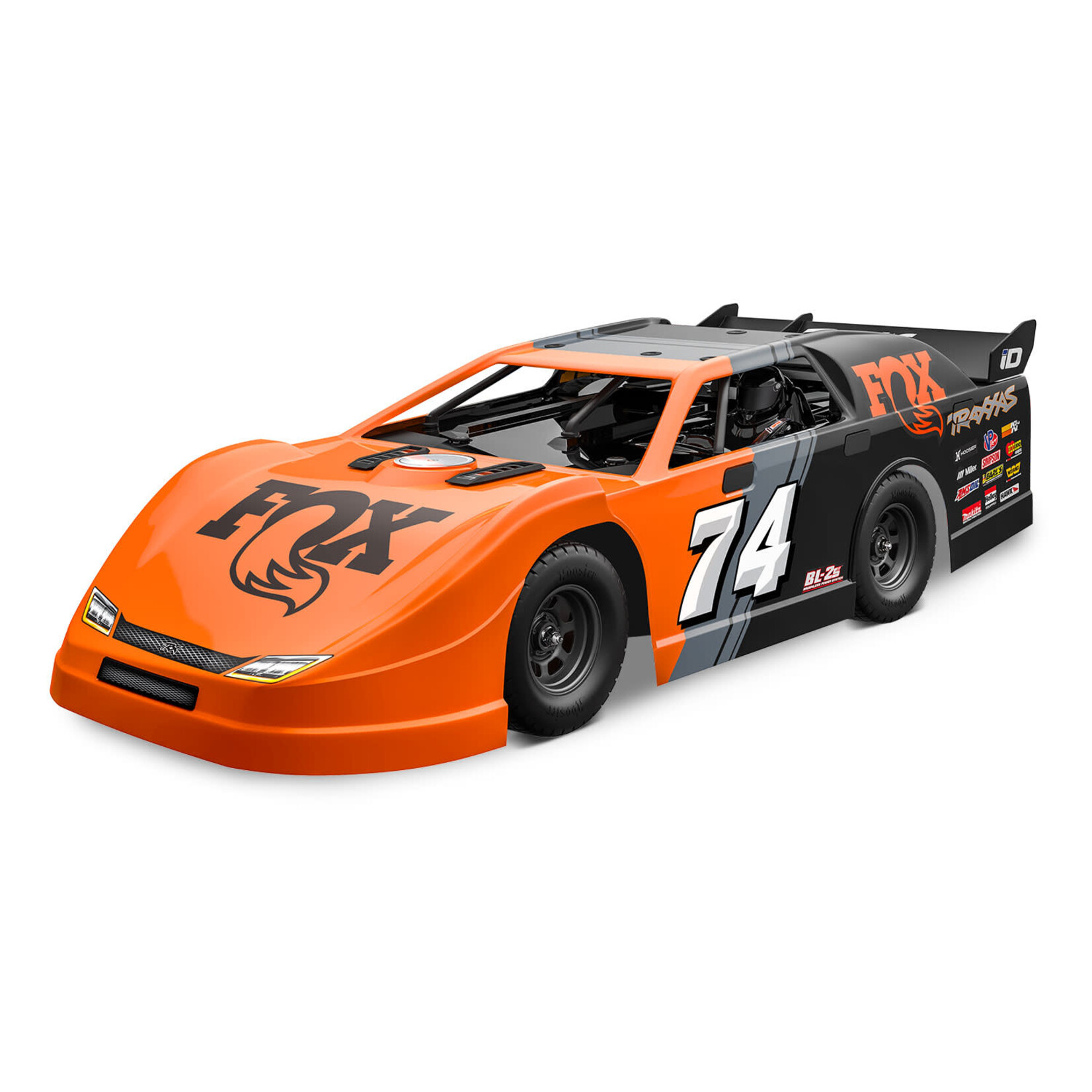Traxxas TRA104364-74-FOX Traxxas Slash Late Model BL-2s FOX