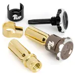 1UP 1UP190453 1up Racing Lockdown Adjustable Bullet Plugs Gun Metal