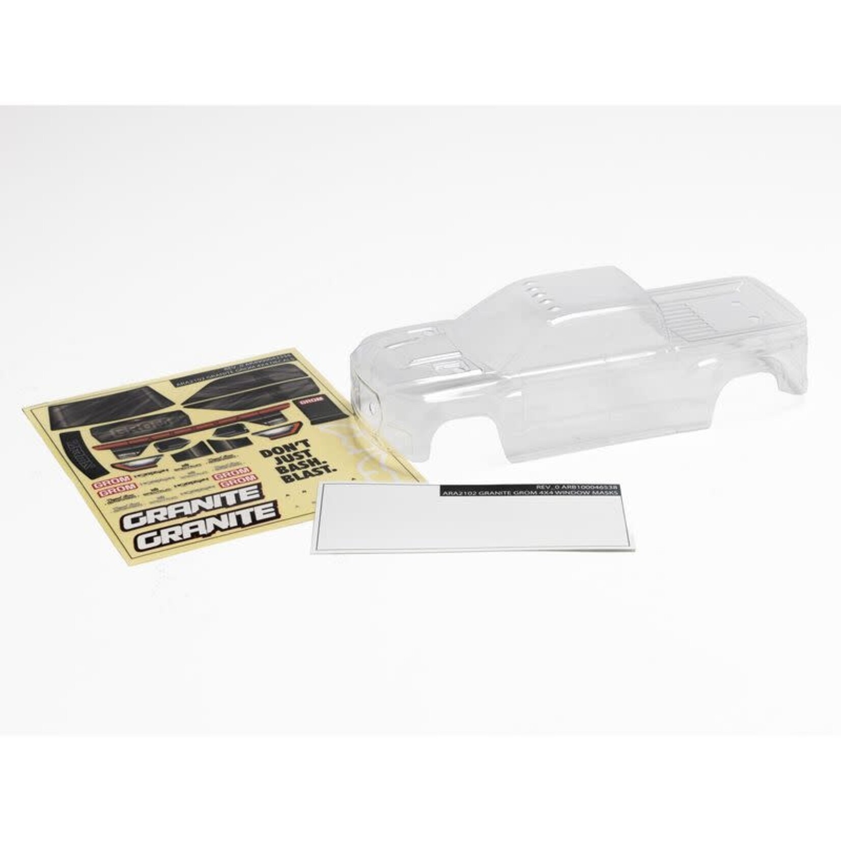 Arrma **ARA412004 Arrma Granite Grom Body (Clear)