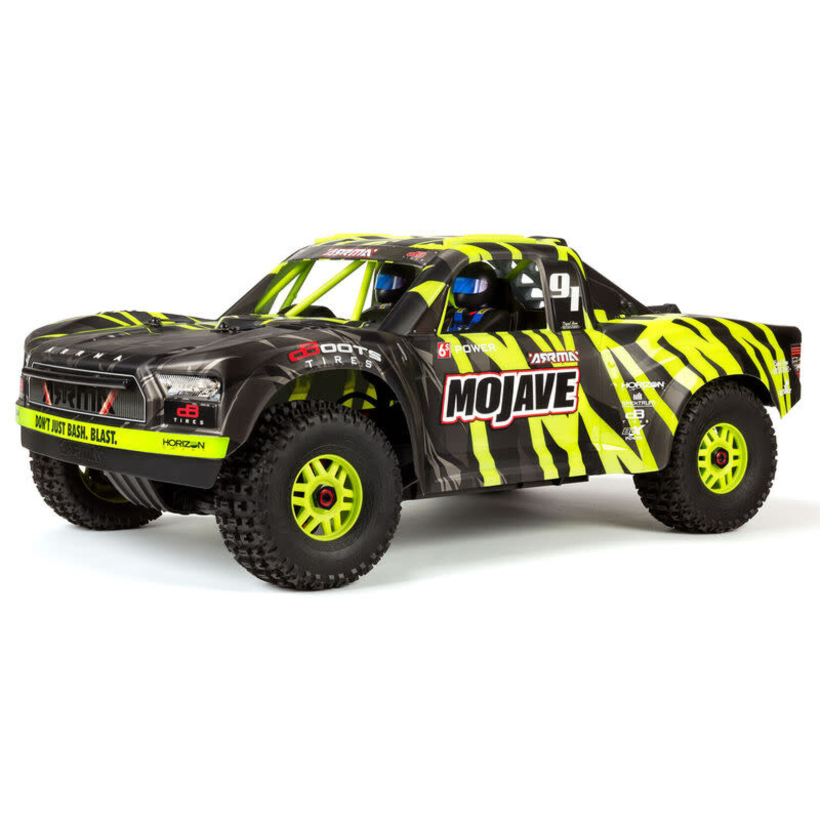 Arrma ARA7604V2T1 Arrma Mojave 6S BLX 1/7 RTR Green/Black