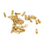E-Flite EFLAEC316 E-Flite Gold Bullet Connector, Male, 3.5mm (30)