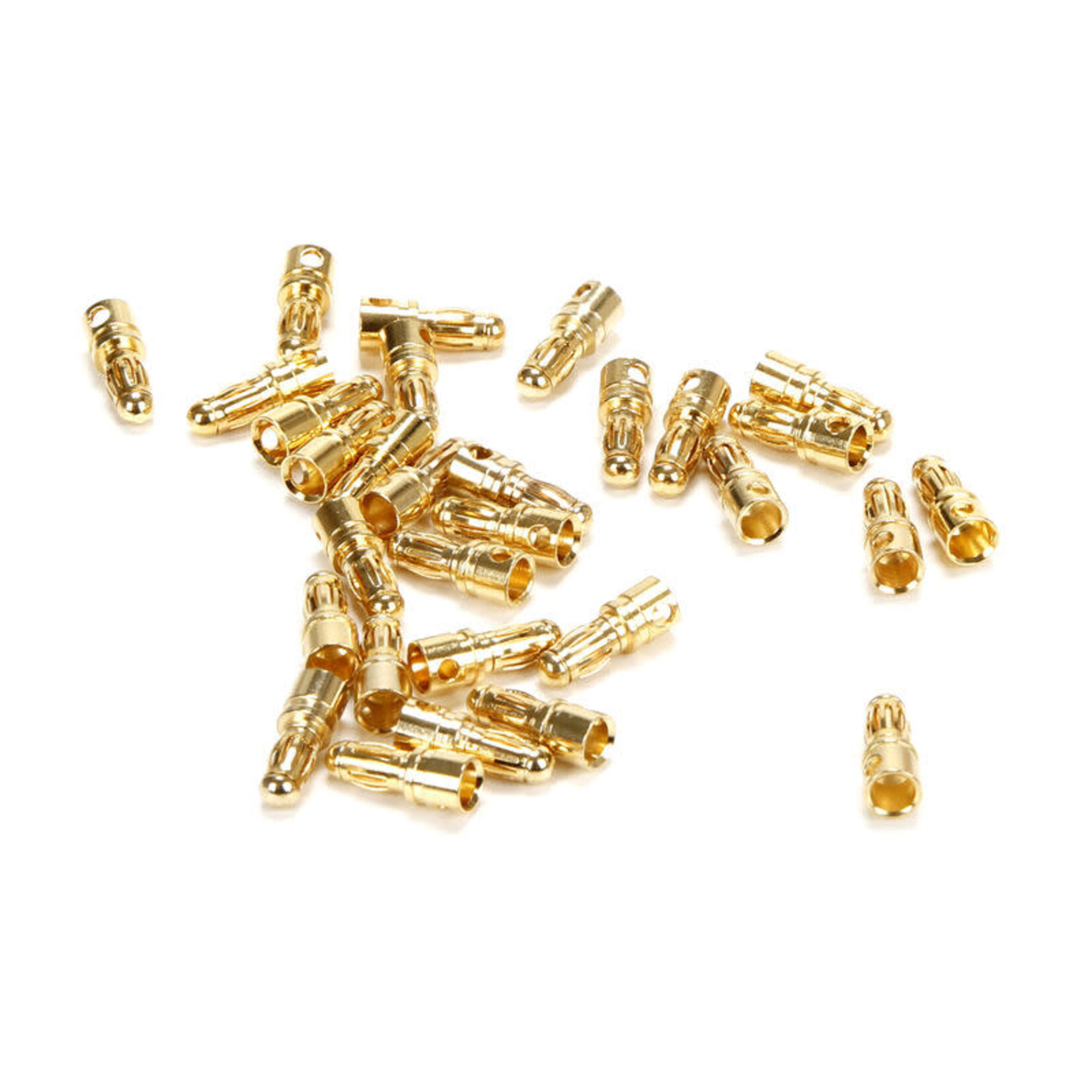 E-Flite EFLAEC316 E-Flite Gold Bullet Connector, Male, 3.5mm (30)