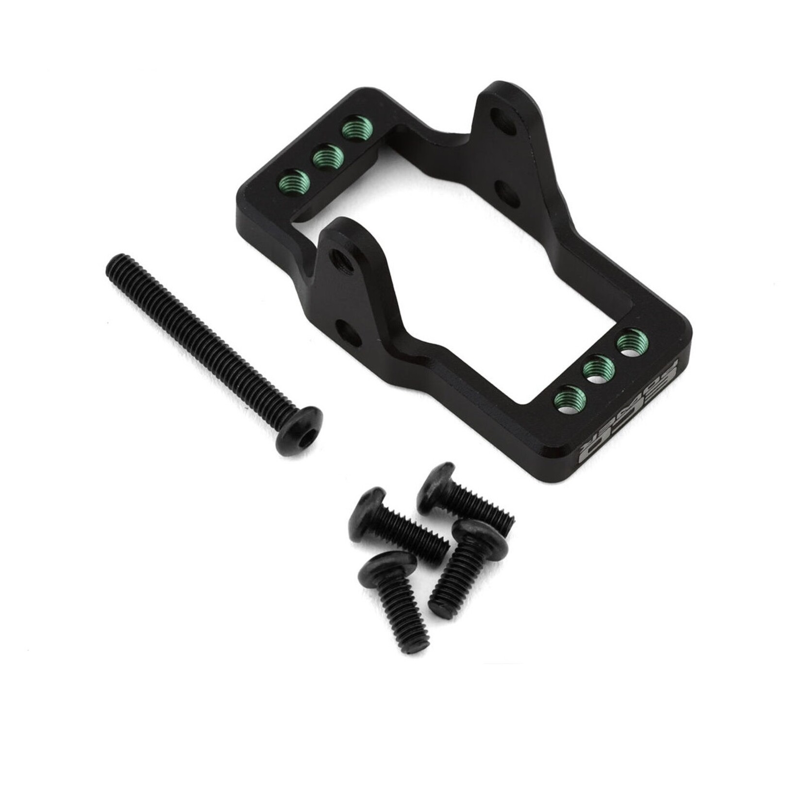 EcoPower ECP-3072 EcoPower CNC-Machined Aluminum Servo Mount for Traxxas™ TRX-4M (Black & Green)