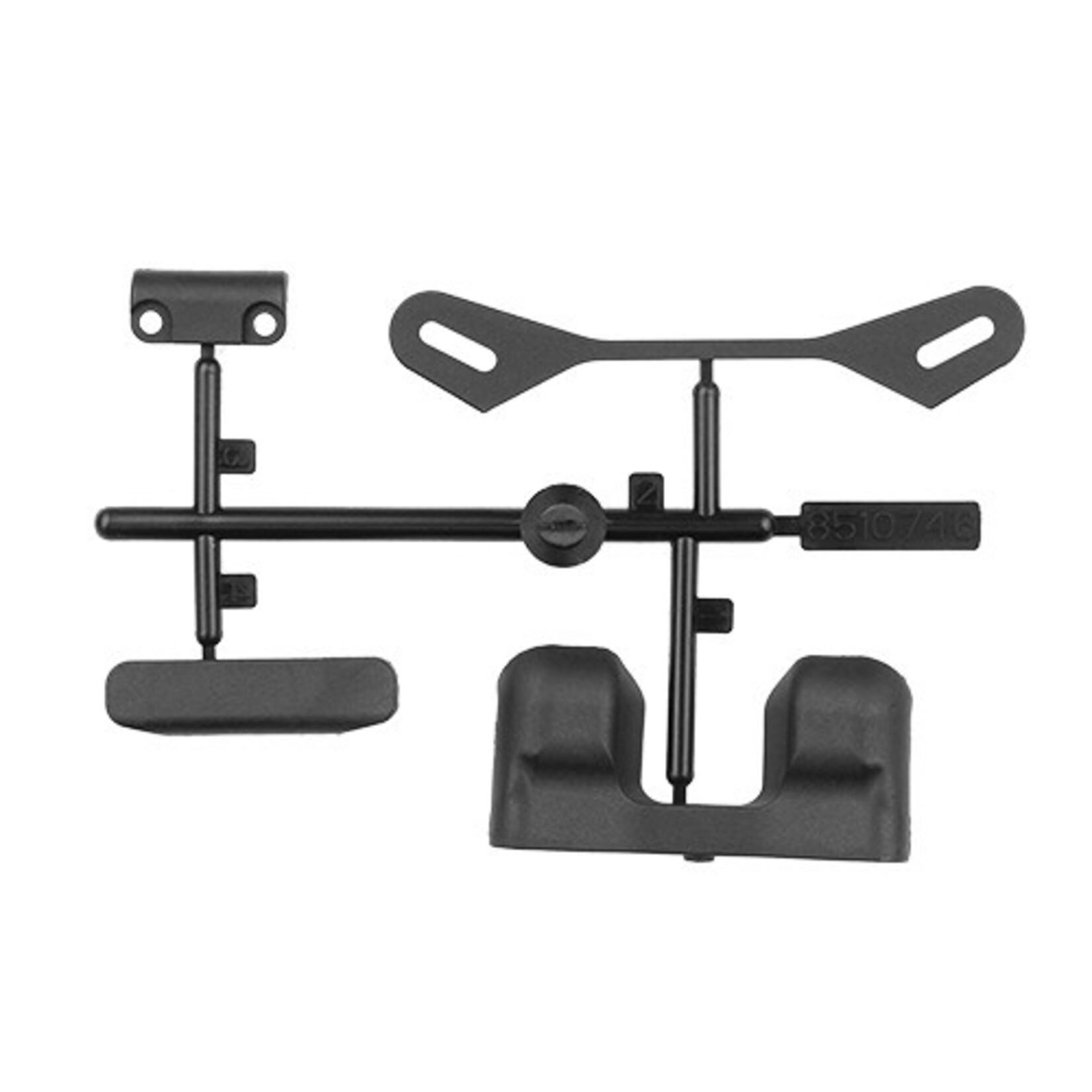 Team Associated ASC92525 Associated RC10B84 Shock Tower Covers & Bumper Set