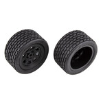 Team Associated **ASC71195 Team Associated SR10 Pre-Mounted Street Stock Tires w/Rear Wheels (2)