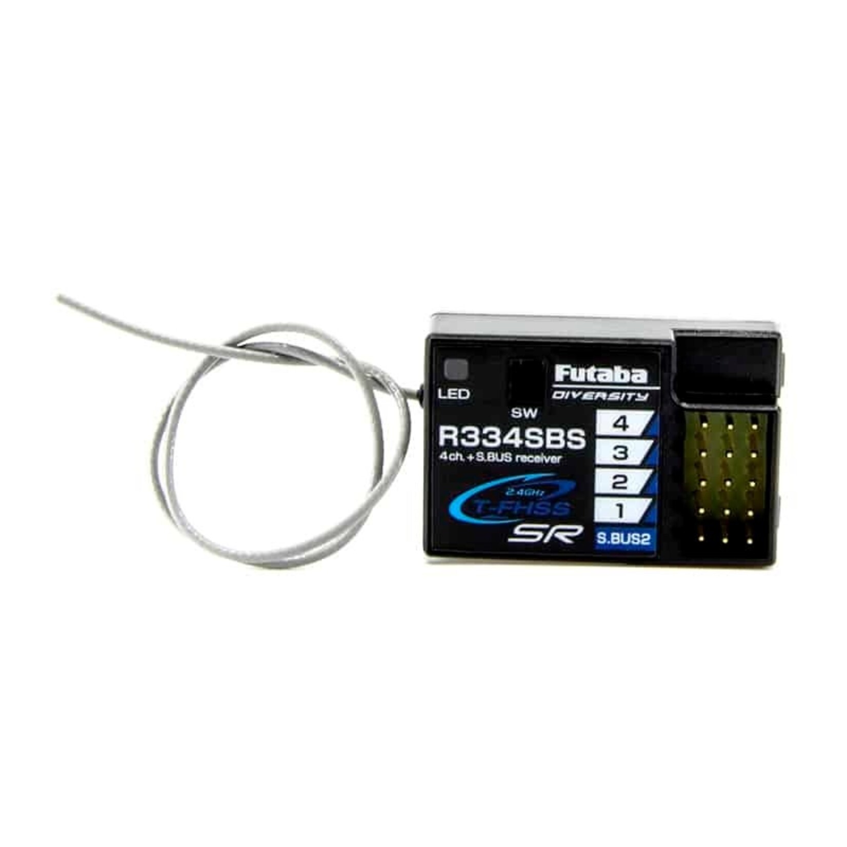 Futaba FUT01102246-3 Futaba R334SBS (SR/T-FHSS/S.Bus2) Receiver