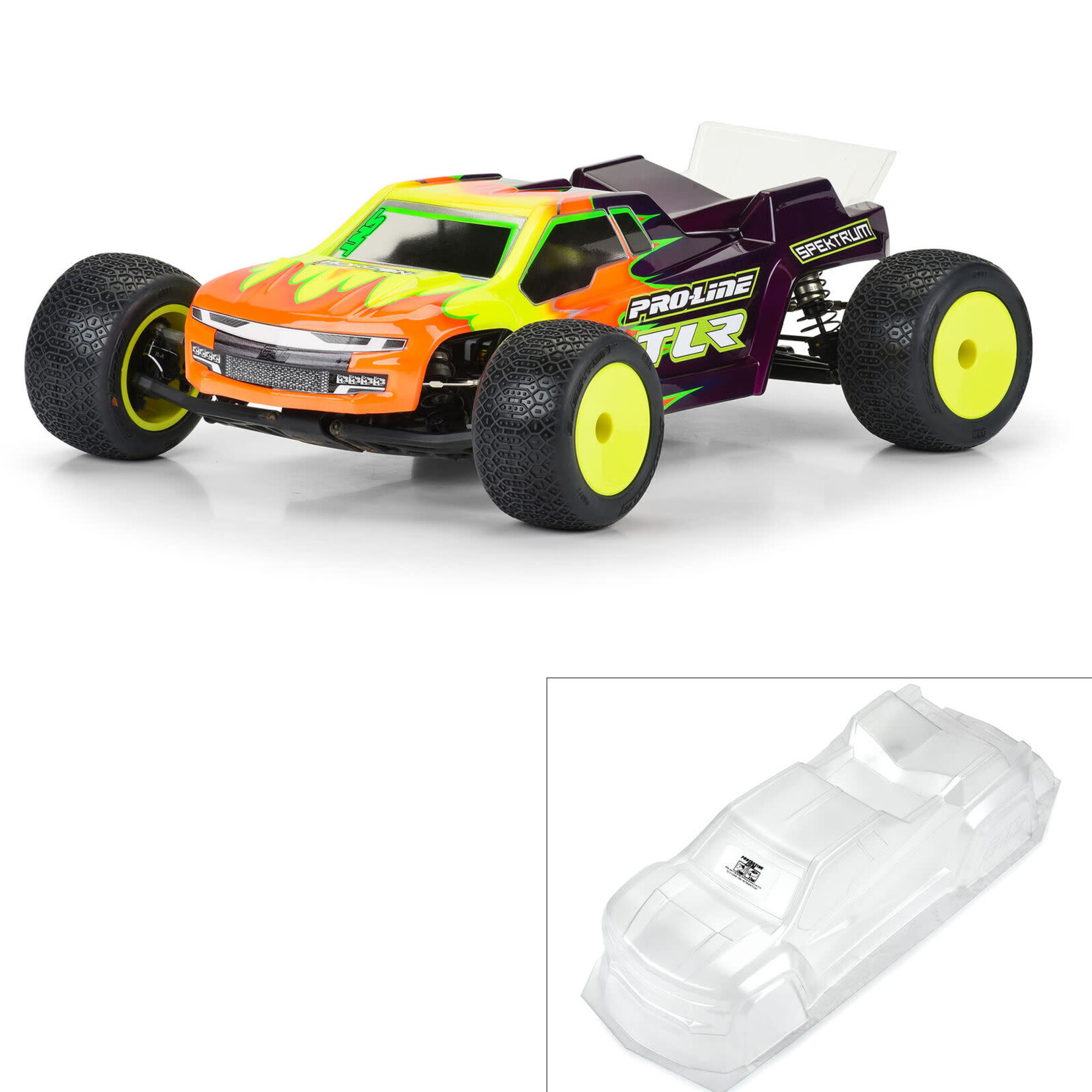 Pro-line Racing PRO366800 Proline 1/10 Sector ST Clear Body: TLR 22X-T & Others