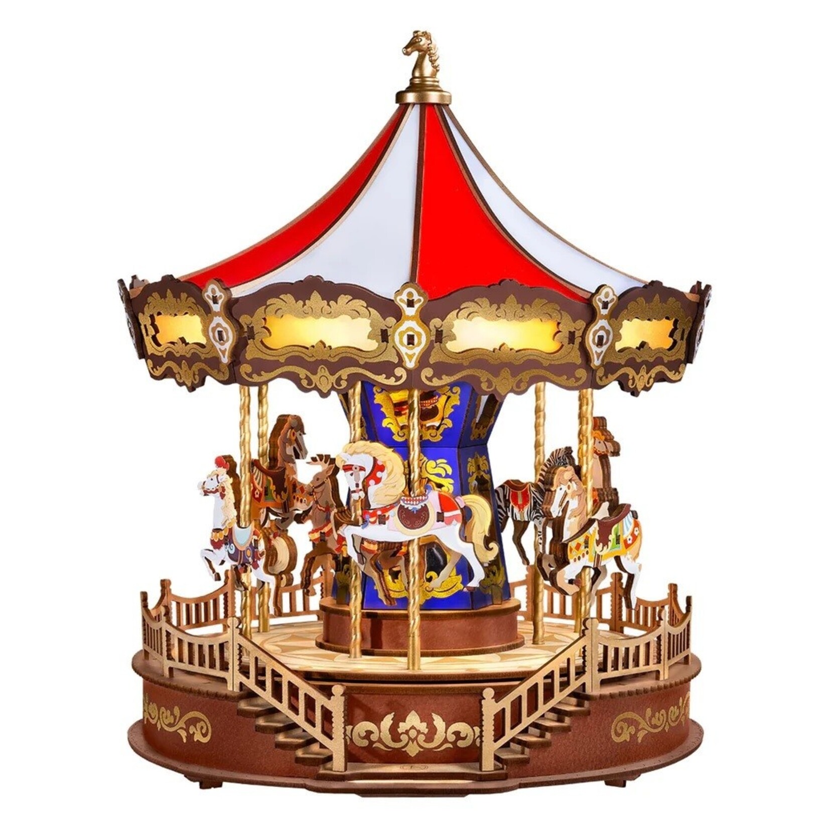 Robotime ROEAMC01 Robotime Classic Carousel 3D Wooden Puzzle