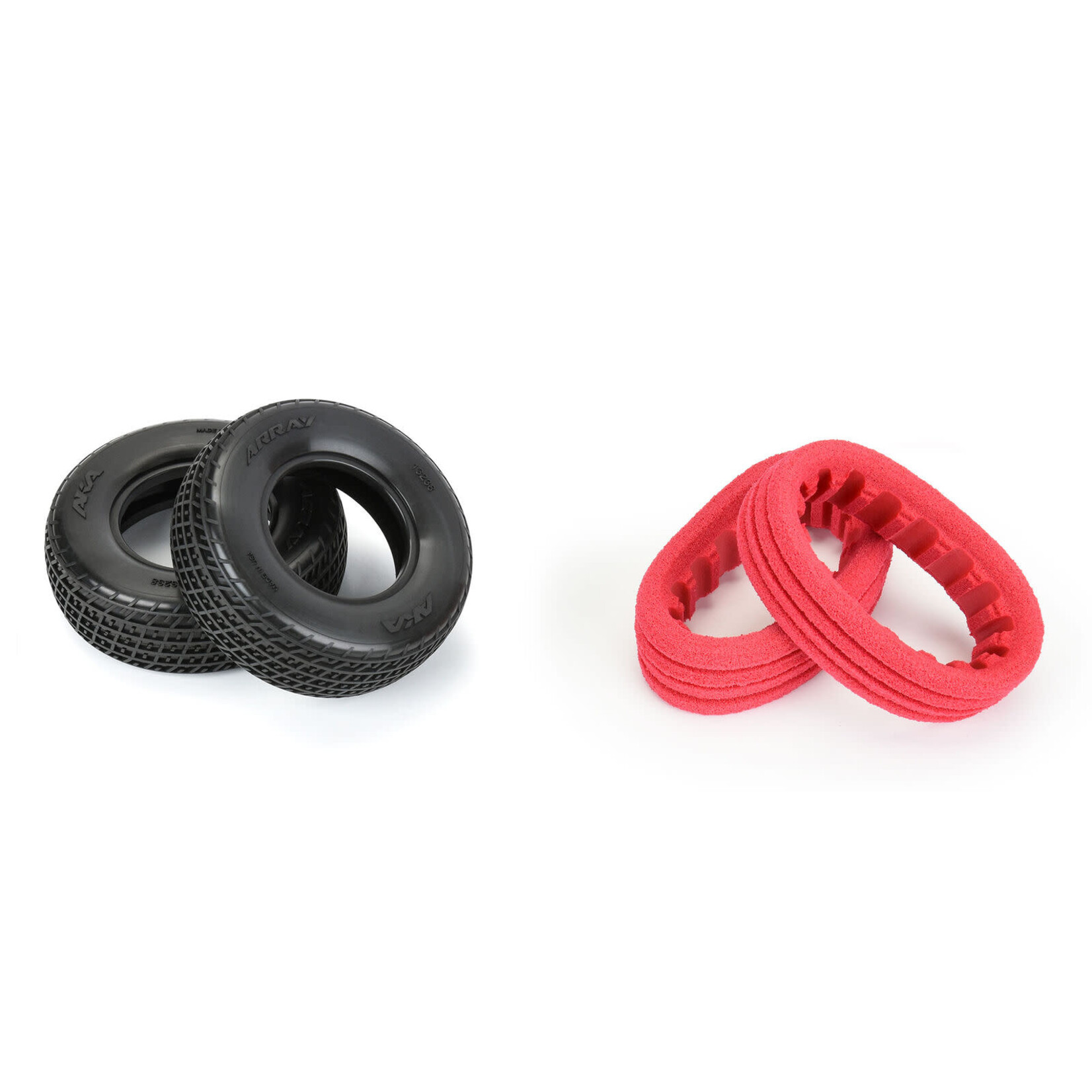 AKA AKA13238QR AKA Array 1.7"/2.2" 2WD Front Buggy Dirt Oval Tires (2) (Super Soft - Long Wear)