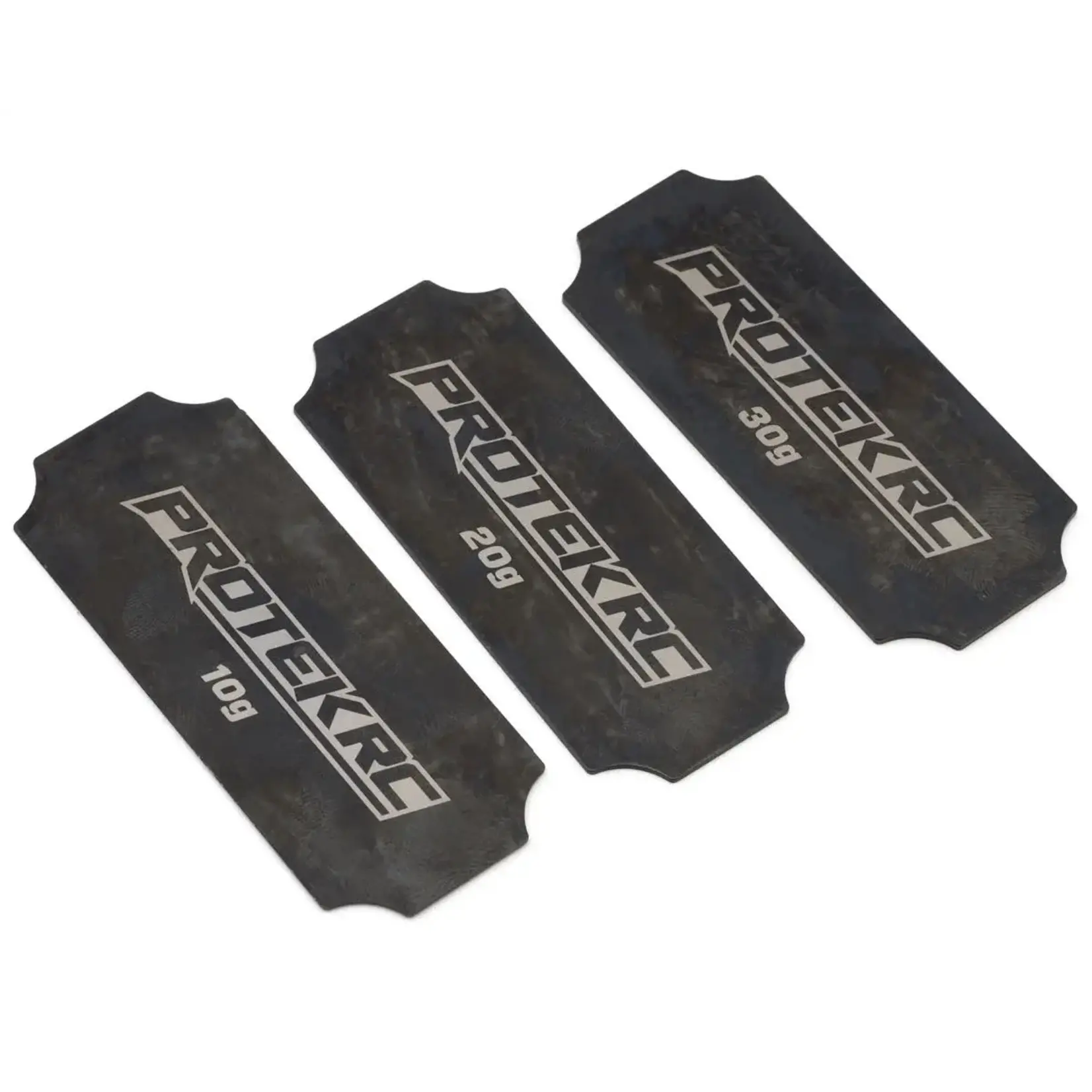 ProTek RC PTK-5077 ProTek RC Battery Weight Set for Spencer Rivkin Edition Battery (10g, 20g & 30g)