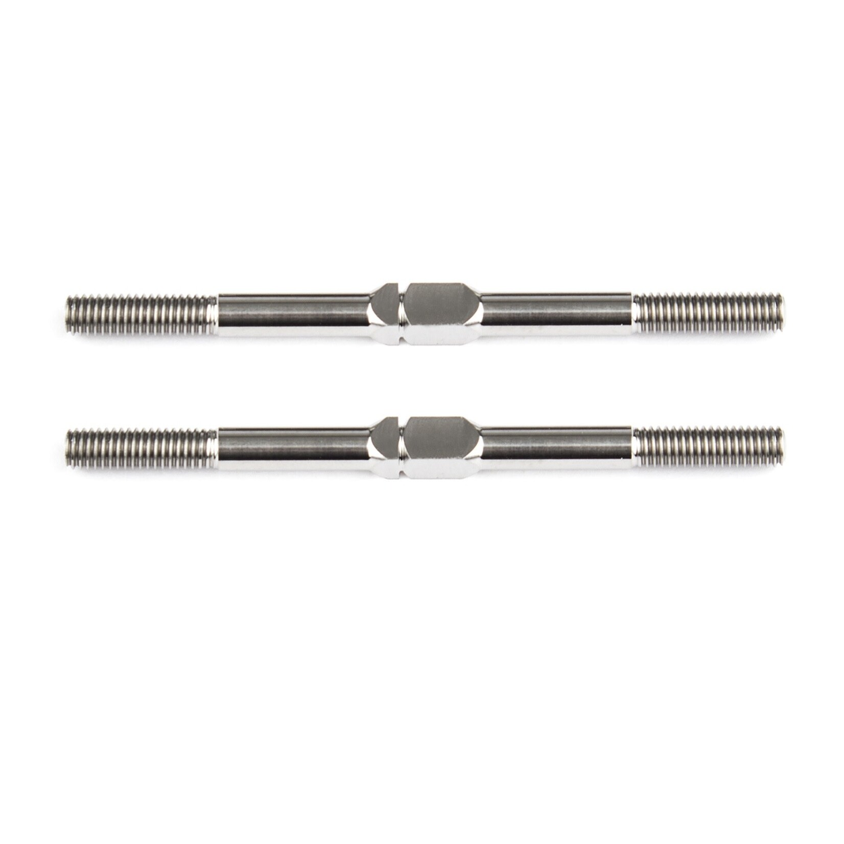 Team Associated ASC1405 Associated 1.875" Titanium Turnbuckle Set (Silver) (2)