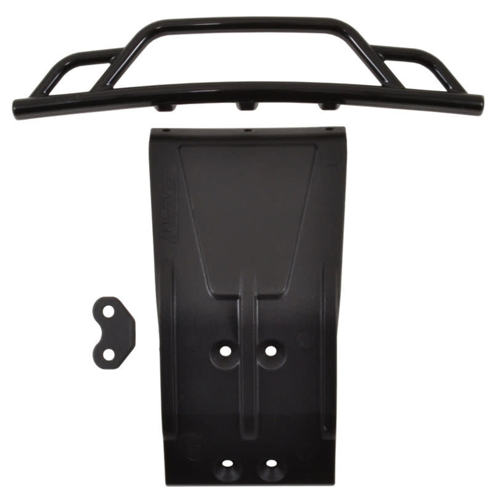 RPM RPM73042 RPM Losi TEN-SCTE Front Bumper & Skid Plate (Black)