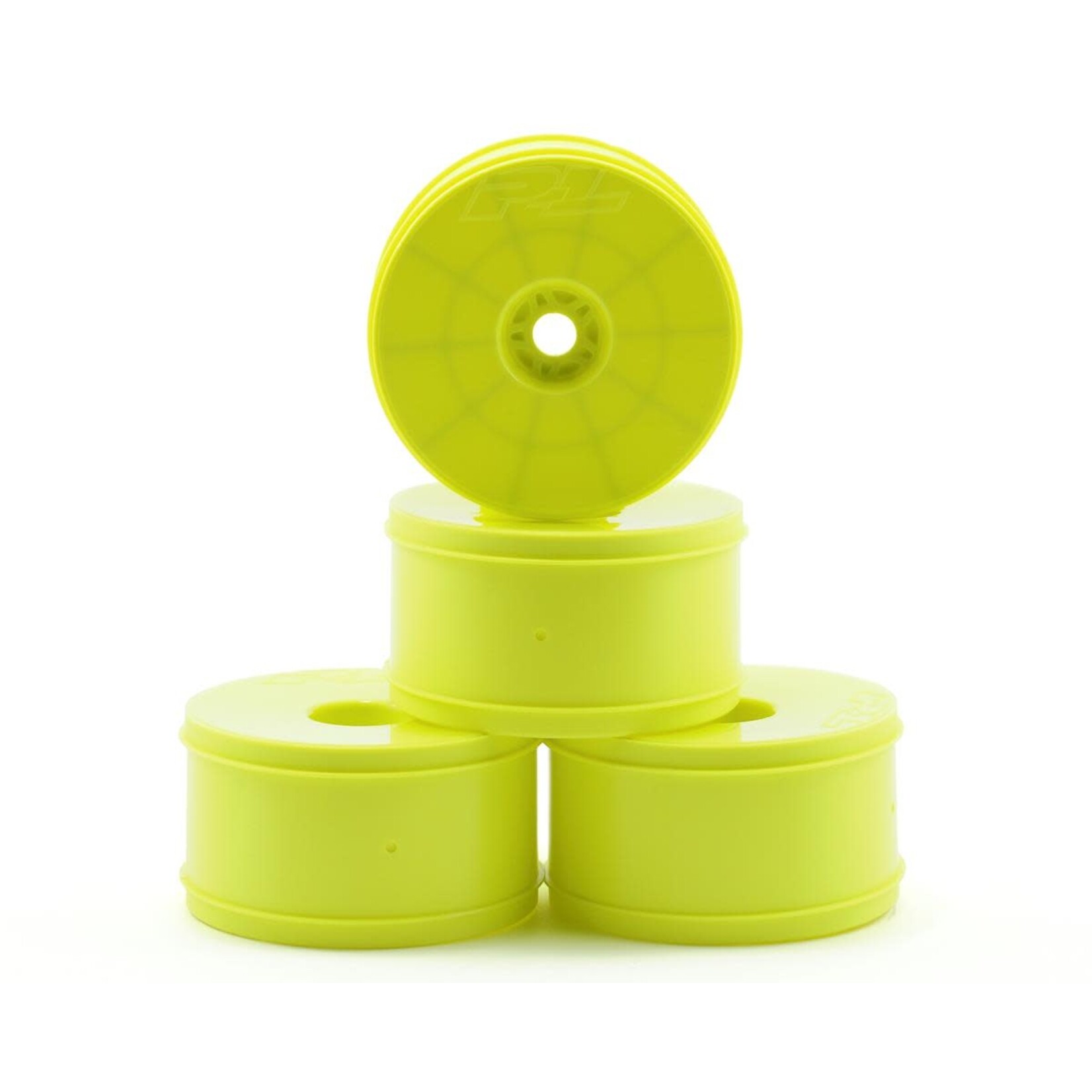 Pro-line Racing PRO280002 Pro-Line Velocity VTR 4.0" Zero Offset Truck Truggy Wheels (4) (Yellow)
