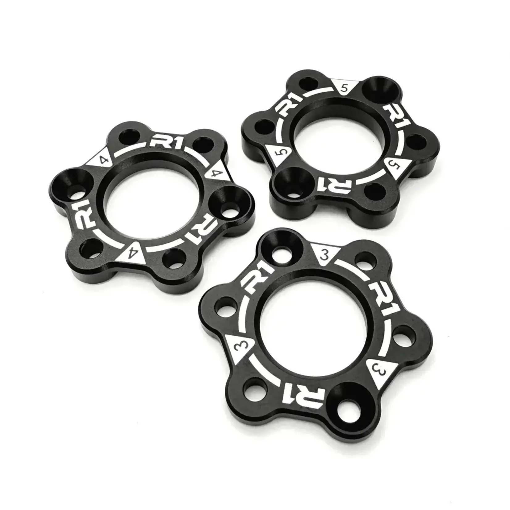 R1 R1900148-3 R1 Wurks Aluminum Motor Spacer, 3mm (Single)