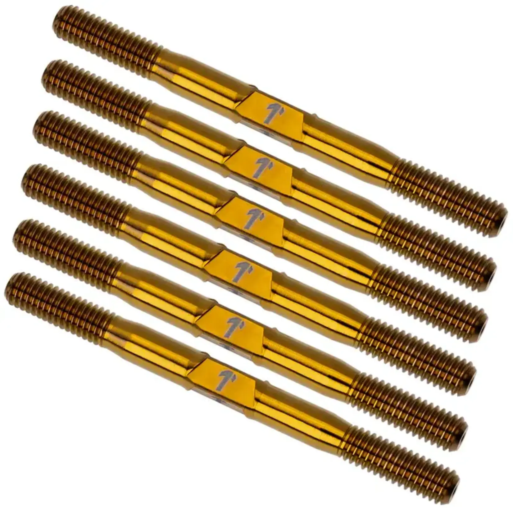 1UP 1UP-74912-BRONZE 1UP Racing Pro Duty Titanium Turnbuckle Set - AE RC10B84 & B84D - Bronze