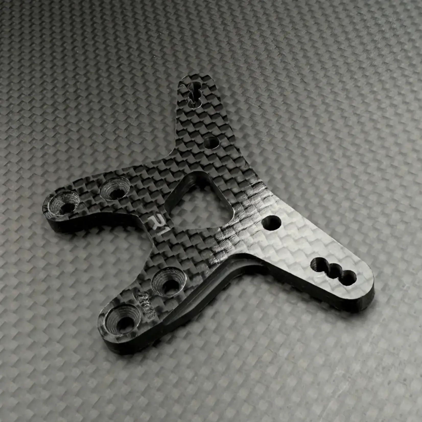 R1 R1900151-F R1 Wurks B7 Front Carbon Fiber Shock Tower, -2mm (Matte Forged)