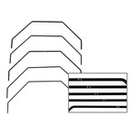 Team Associated ASC92458 Associated RC10B7 Rear Anti-roll Sway Bars (5)