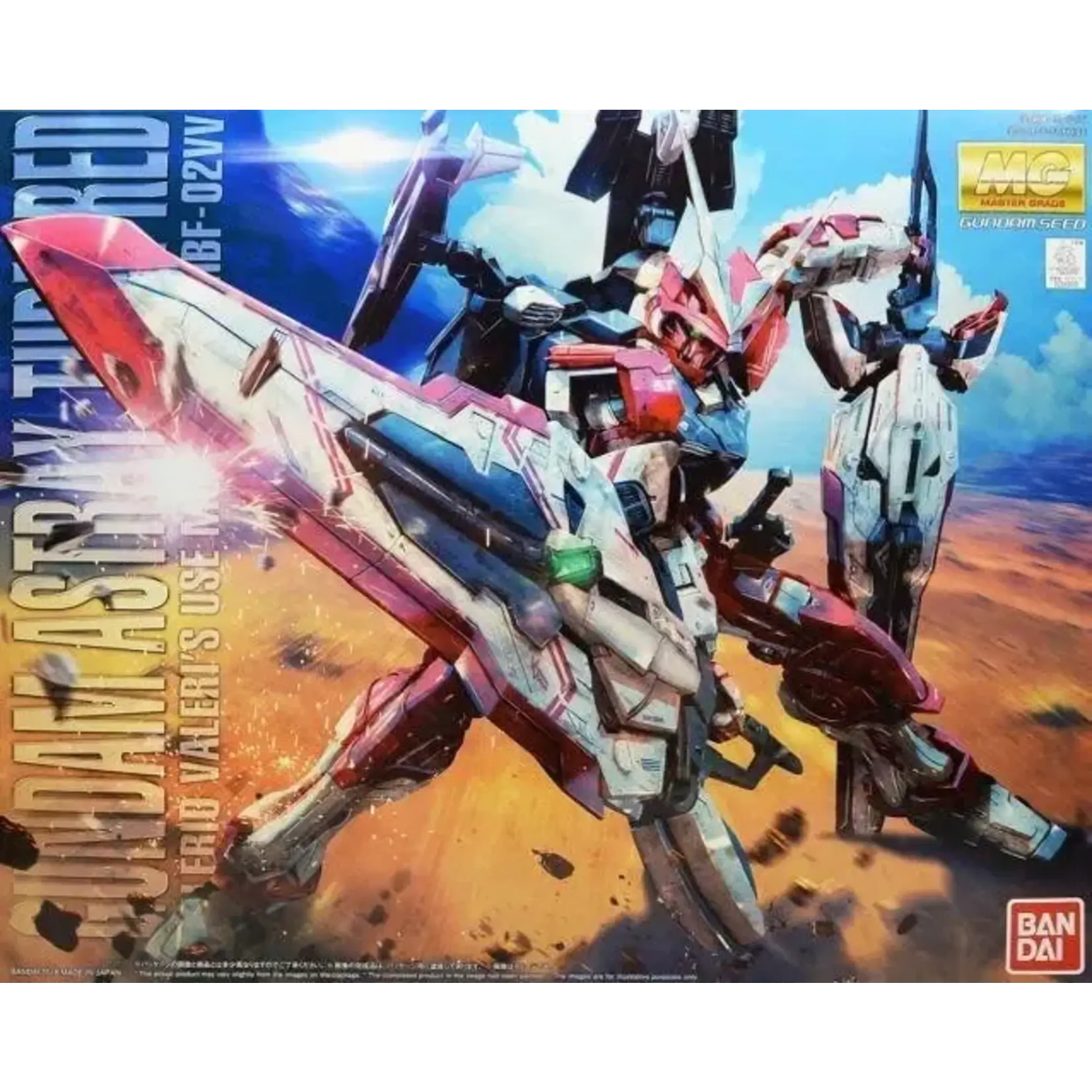 Bandai BAN2389332 Bandai MG 1/100 MBF-02VV Gundam Astray Turn Red