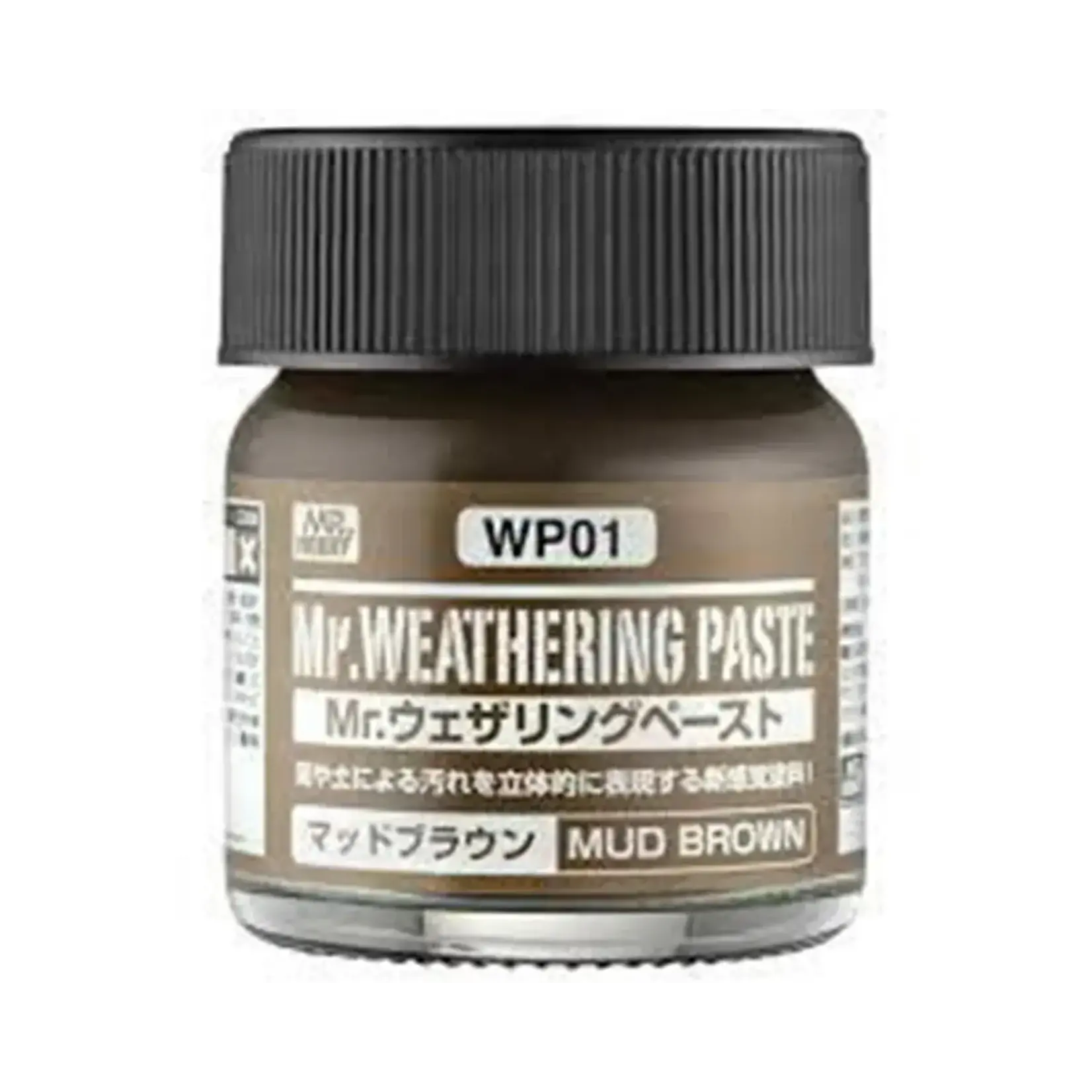 GSI Creos GUZWP01 GSI Creos Mr. Hobby WP01 Mr. Hobby Weathering Paste (Mud Brown)