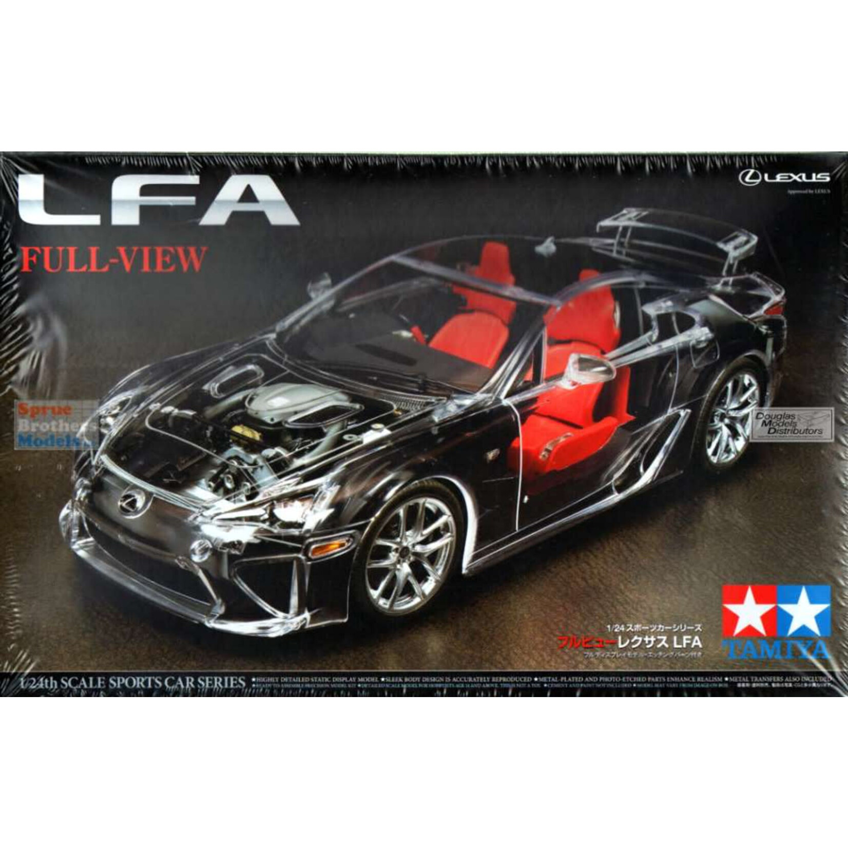 Tamiya TAM24325 Tamiya Lexus LFA Full View Model Kit