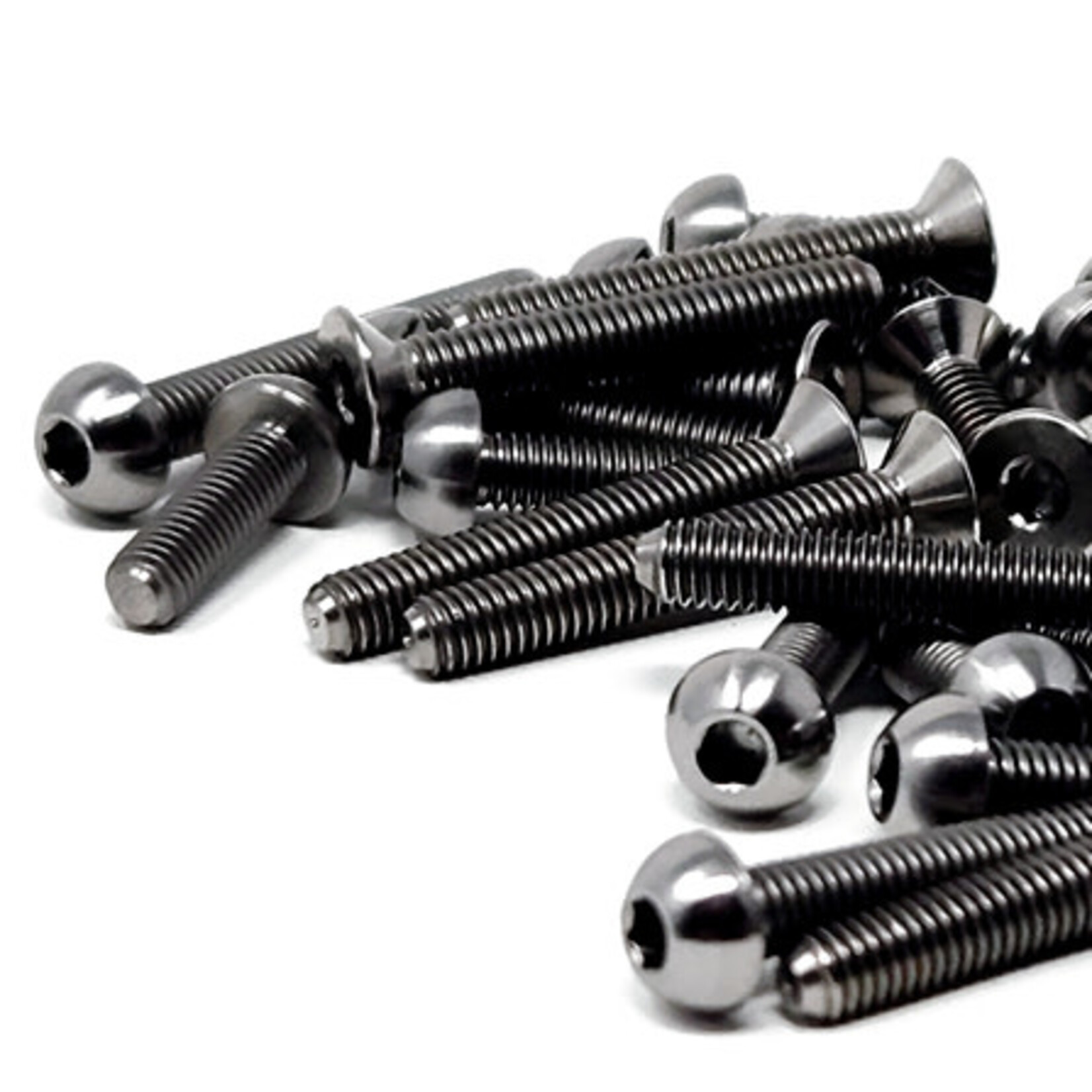 Sticky Kicks SK5125 Sticky Kicks Titanium Upper Screw Kit - Raw - B84