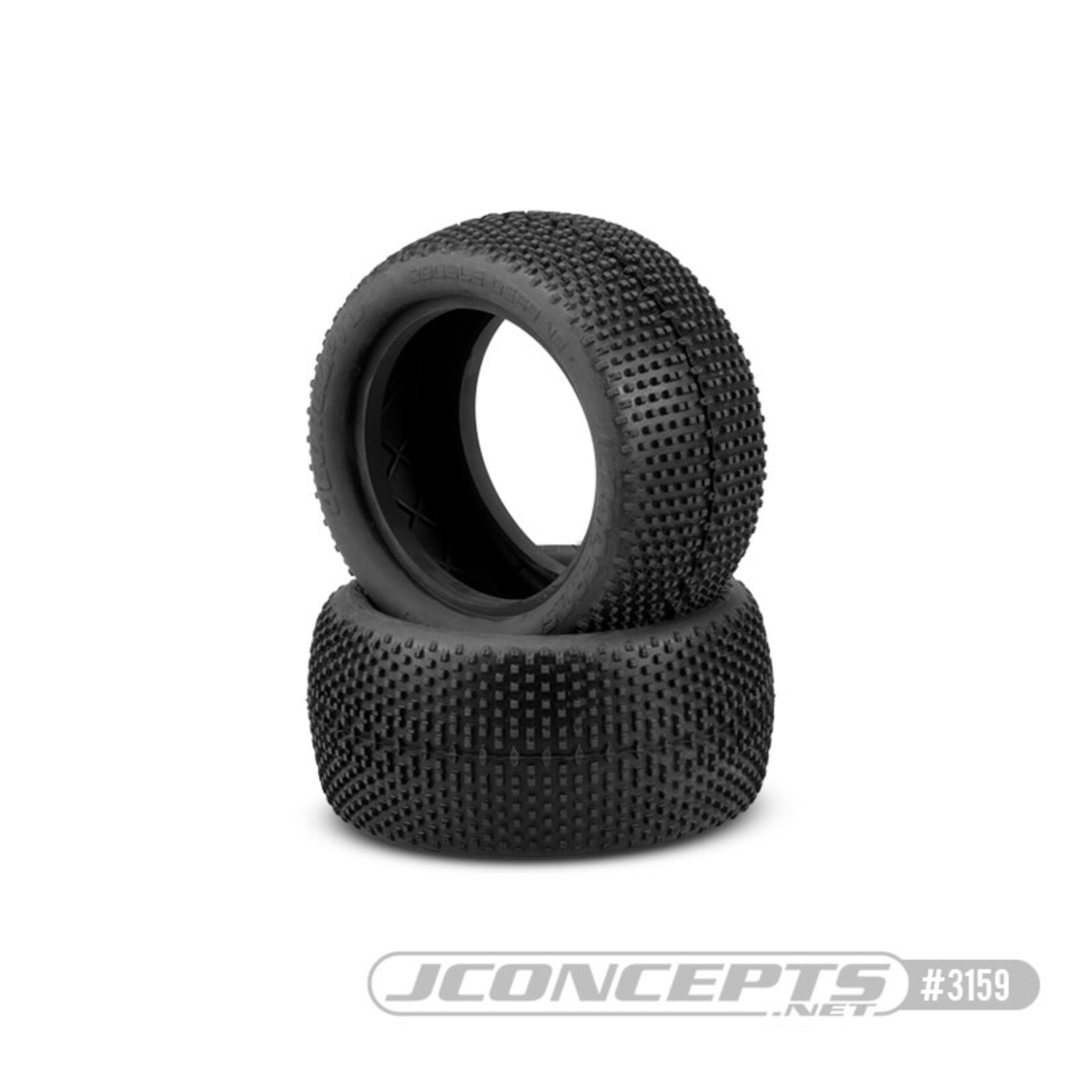 JConcepts JCO315902 JConcepts Double Dees V2 - Green Compound (Fits 2.2" Buggy Rear Wheel)