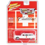 Johnny Lightning JLCP7350 Johnny Lightning MiJo Exclusive 1959 Cadillac Ambulance White