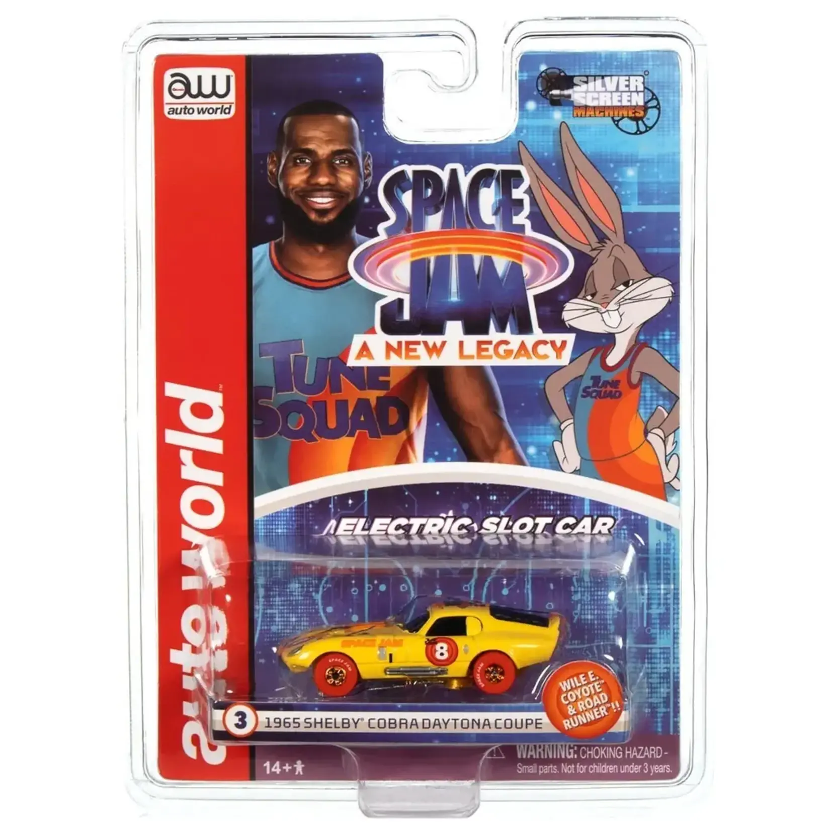 Auto World SC386-3 Auto World Space Jam 1965 Shelby Cobra Daytona Coupe