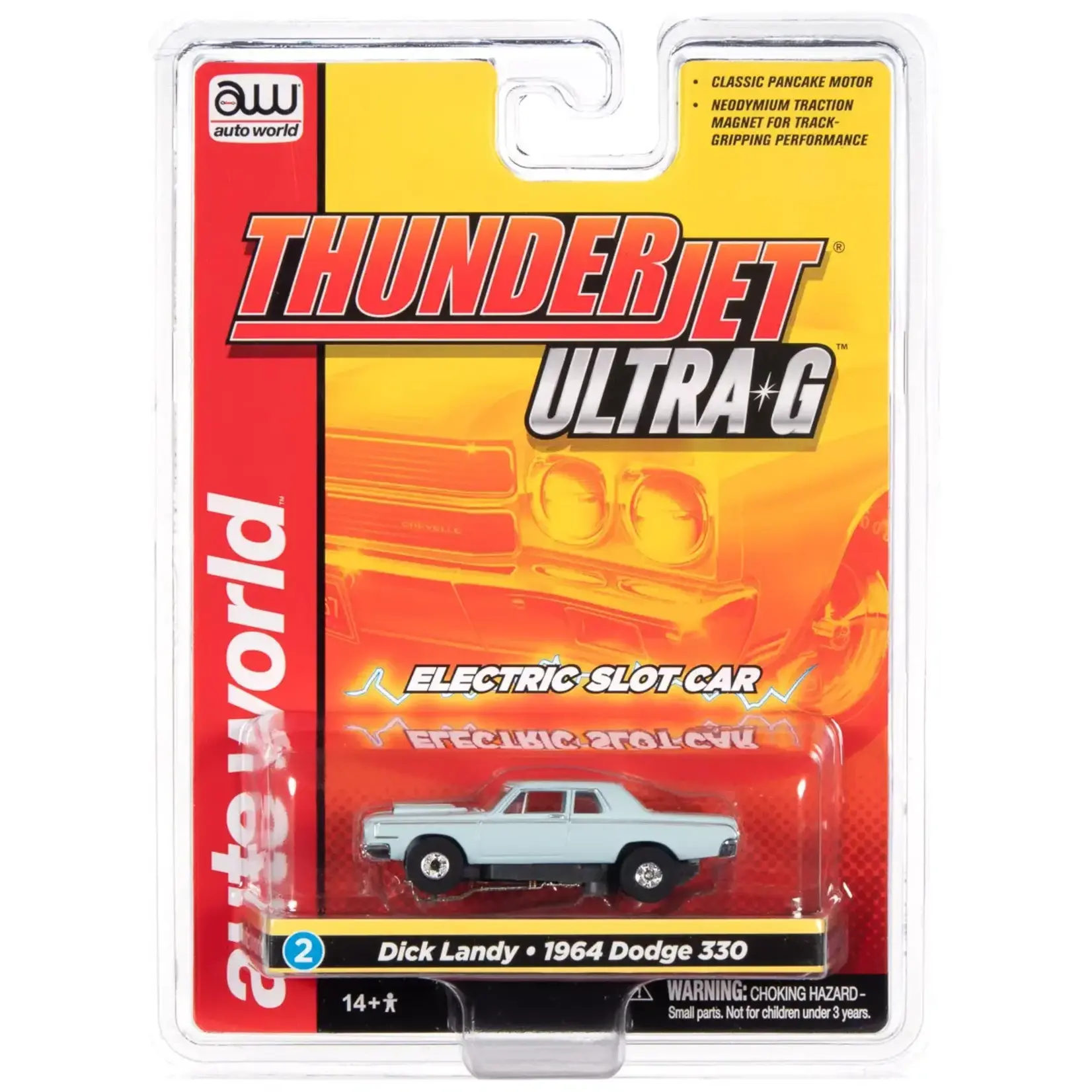 Auto World SC359-2 Auto World Thunder Jet 1964 Dodge 330 Dick Landy