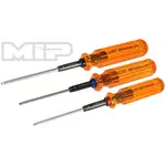 MIP MIP9606 MIP Hex Driver Ball Wrench Set Gen 2, Metric (3), 2.0mm, 2.5mm, & 3.0mm