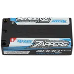 Team Associated ASC27604 Reedy Zappers HV SG6 2S Shorty 135C LiPo Battery (7.6V/4800mAh) w/5mm Bullets