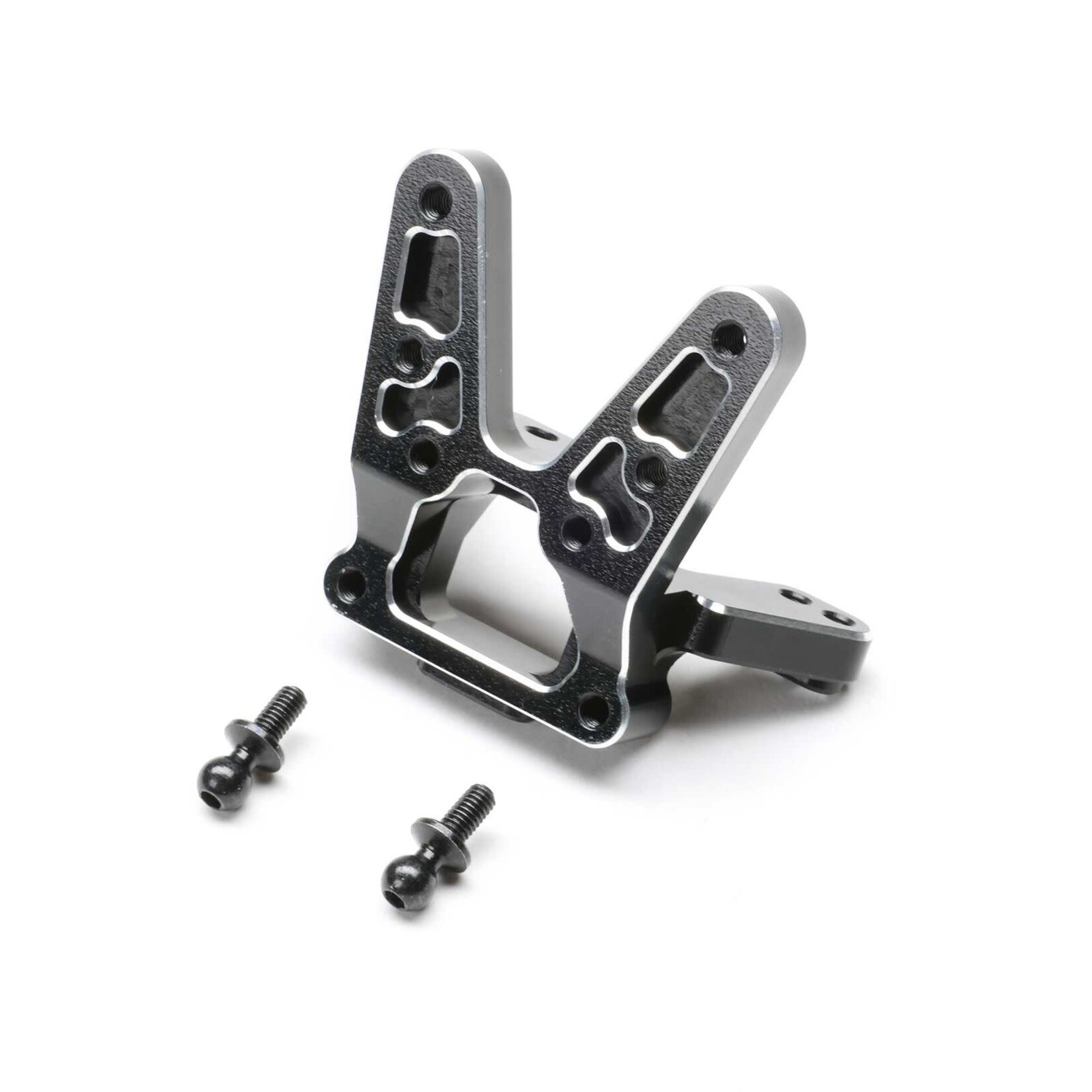 TLR TLR-1072 Rear Bulkhead, Aluminum, Black: 22S Sprint