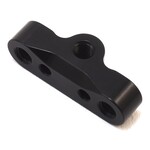 XRay XRA323382 Xray Multi Adjustable Upright Aluminum 1-Hole Rear Hub Plate