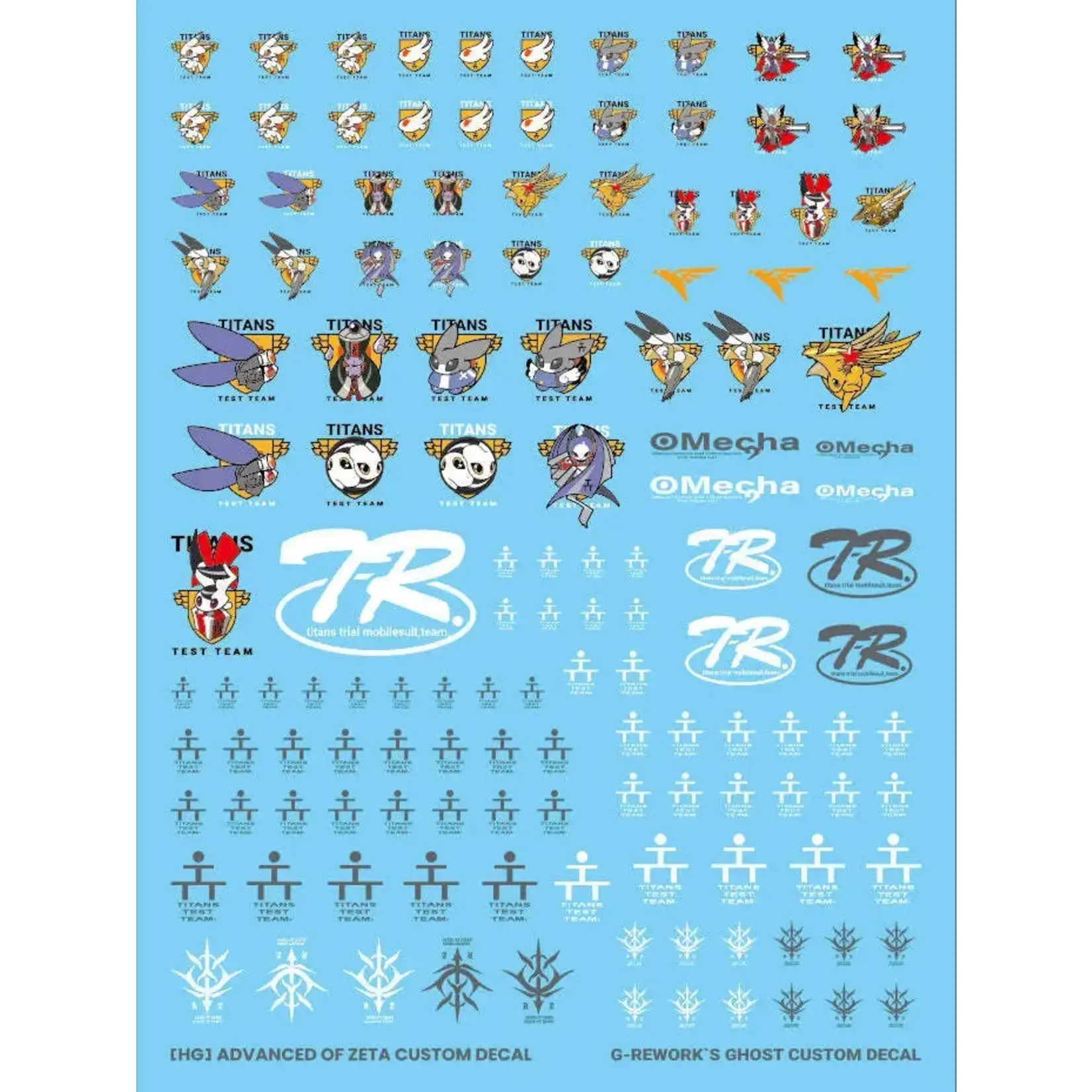 GUNPRIMER GUN-TM-AOZ-04 [HG] A.O.Z. Custom Mark Decal