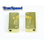 Custom Works RC Products CW2451 Custom Works Brass V2 Rear Suspension Mount (pr)