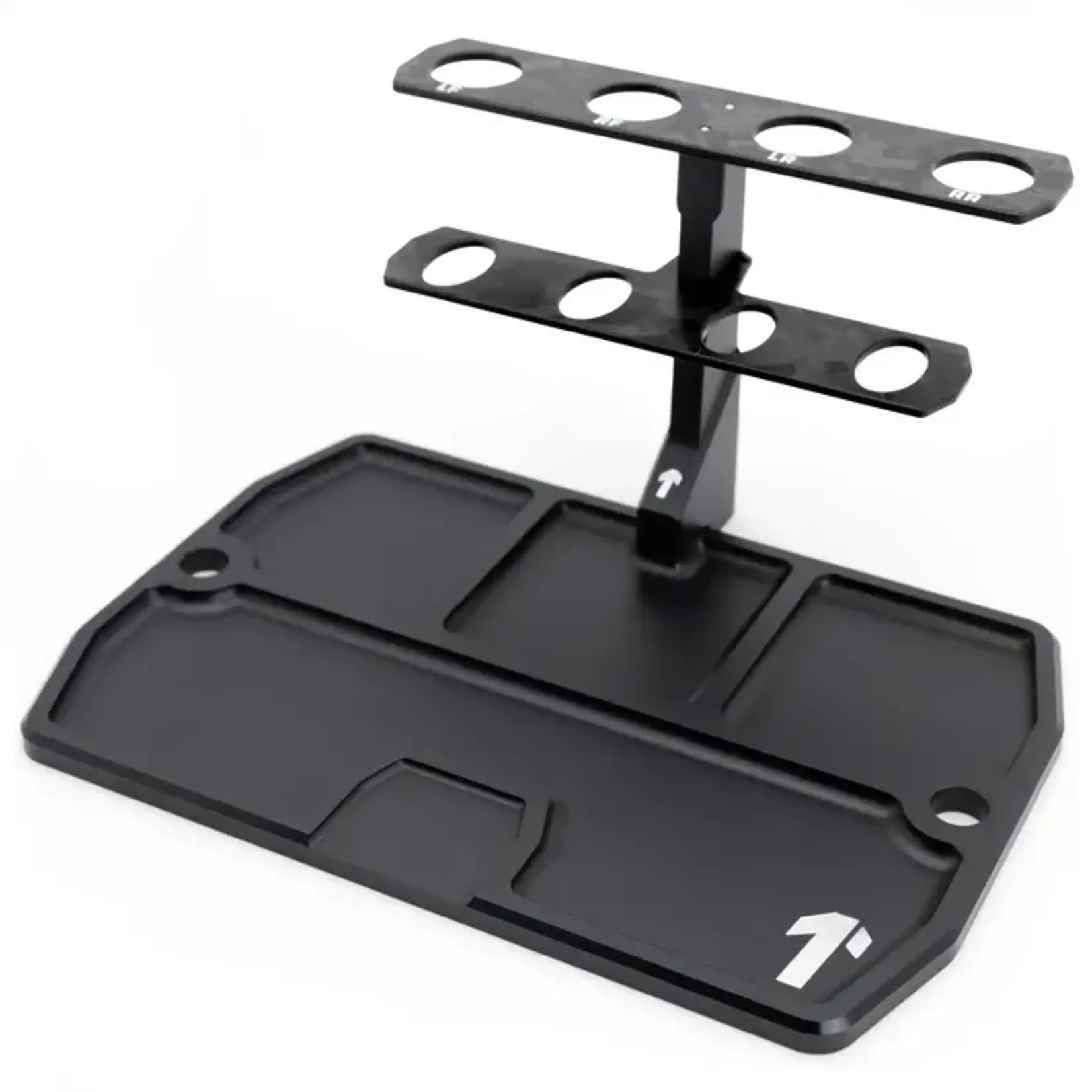 1UP 1UP-160111 1UP Racing Pro Pit Tray with Shock Stands