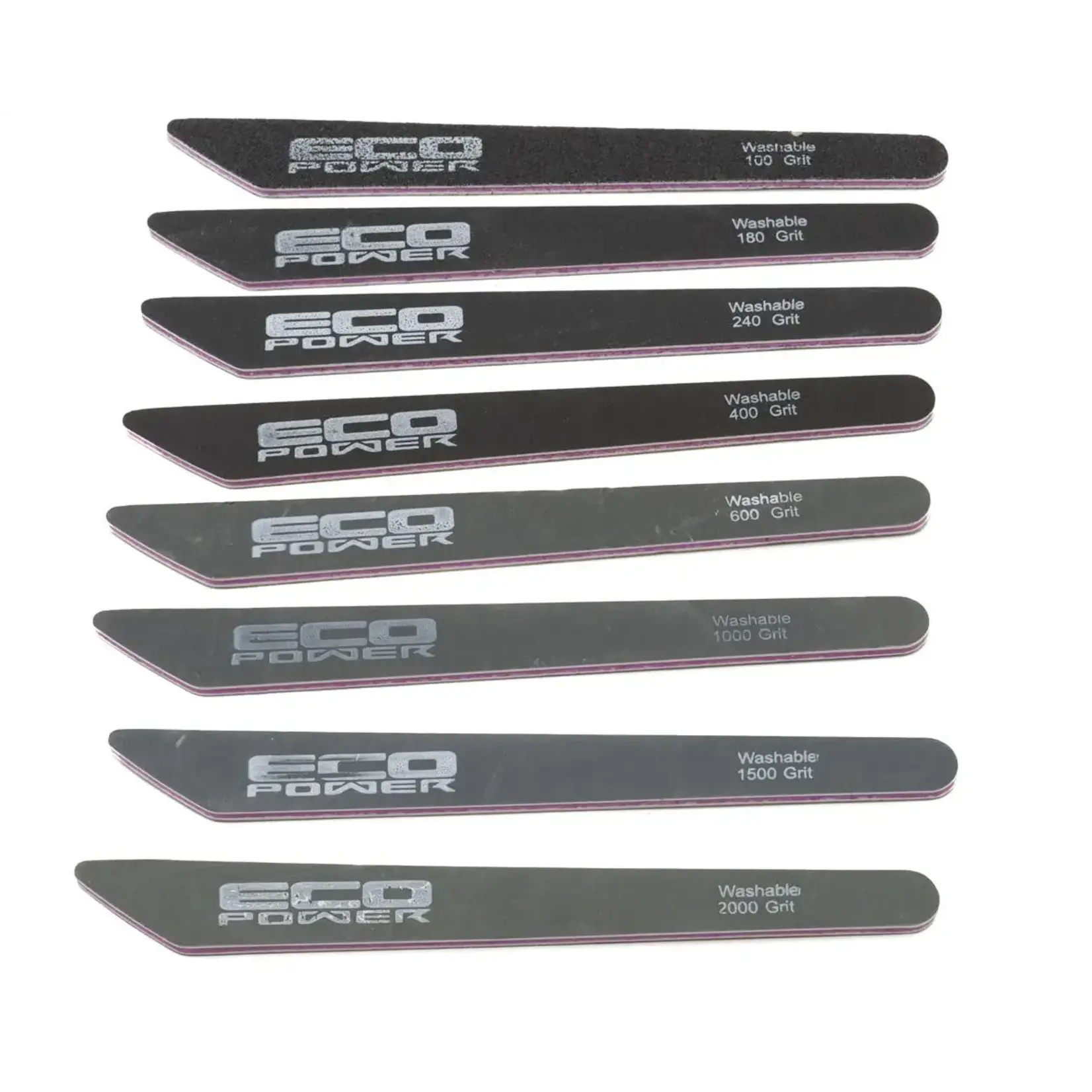 EcoPower ECP-3013 EcoPower Sanding Sticks Set (8) (100/180/240/400/600/1000/1500/2000 Grit)