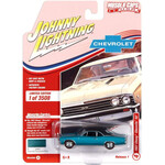 Johnny Lightning JLMC025A-4 Johnny Lightning 1967 Chevy Chevelle SS Emerald Turquoise