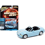 Johnny Lightning JLSF018A-6 Johnny Lightning 1999 Mazda Miata (Classic Racing Light Blue) Import Heat